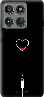 Силиконовый чехол Подзарядка сердца для Motorola Edge 60 Pro 5G - 4274u-4020 изображение 