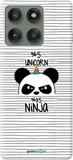 Силиконовый чехол Ниндзя для Motorola Edge 60 Pro 5G - 4281u-4020 изображение 