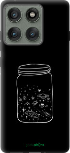 Силиконовый чехол Космос в банке для Motorola Edge 60 Pro 5G - 4297u-4020 изображение 