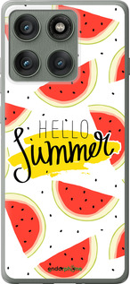 Силиконовый чехол Hello Summer для Motorola Edge 60 Pro 5G - 4356u-4020 изображение 