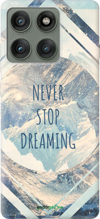 Силиконовый чехол Мечтать для Motorola Edge 60 Pro 5G - 4379u-4020 изображение 