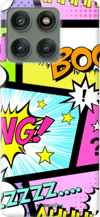Силиконовый чехол Комикс 1 для Motorola Edge 60 Pro 5G - 4407u-4020 изображение 