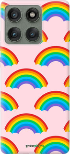 Силиконовый чехол Rainbows для Motorola Edge 60 Pro 5G - 4478u-4020 изображение 