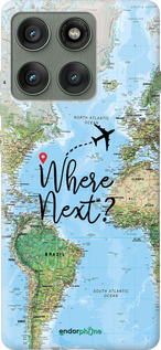 Силиконовый чехол Путешествие для Motorola Edge 60 Pro 5G - 4503u-4020 изображение 