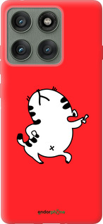 Силиконовый чехол Котик для Motorola Edge 60 Pro 5G - 4577u-4020 изображение 