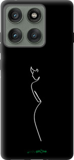 Силиконовый чехол Силуэт1 для Motorola Edge 60 Pro 5G - 4590u-4020 изображение 