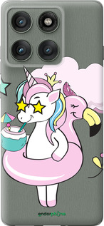 Силіконовий чехол Crown Unicorn для Motorola Edge 60 Pro 5G - 4660u-4020 изображение 