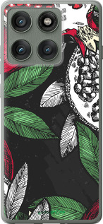 Силиконовый чехол Гранат для Motorola Edge 60 Pro 5G - 4692u-4020 изображение 