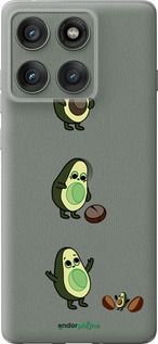 Силиконовый чехол Авокадо 1 для Motorola Edge 60 Pro 5G - 4857u-4020 изображение 