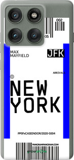 Силиконовый чехол New York для Motorola Edge 60 Pro 5G - 4861u-4020 изображение 