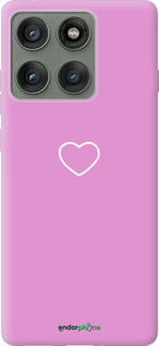 Силиконовый чехол Сердце 2 для Motorola Edge 60 Pro 5G - 4863u-4020 изображение 