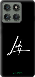 Силиконовый чехол Lady 2 для Motorola Edge 60 Pro 5G - 4867u-4020 изображение 