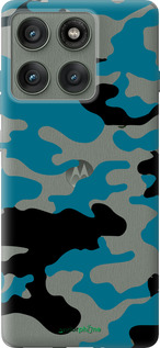 Силиконовый чехол Камуфляж прозрачный фон для Motorola Edge 60 Pro 5G - 4877u-4020 изображение 