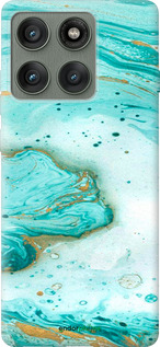 Силиконовый чехол Мраморный для Motorola Edge 60 Pro 5G - 4895u-4020 изображение 