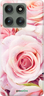 Силиконовый чехол Розы для Motorola Edge 60 Pro 5G - 525u-4020 изображение 