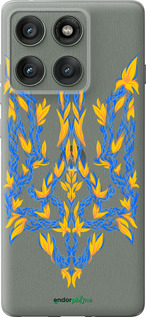 Силиконовый чехол Герб Украины v3 для Motorola Edge 60 Pro 5G - 5313u-4020 изображение 