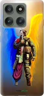 Силіконовий чехол Воїн Ангел  для Motorola Edge 60 Pro 5G - 5317u-4020 изображение 