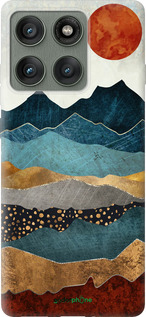 Силиконовый чехол Закат горы для Motorola Edge 60 Pro 5G - 5434u-4020 изображение 