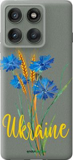 Силиконовый чехол Ukraine v2 для Motorola Edge 60 Pro 5G - 5445u-4020 изображение 