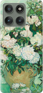 Силиконовый чехол Винсент Ван Гог. Ваза с розами для Motorola Edge 60 Pro 5G - 5543u-4020 изображение 