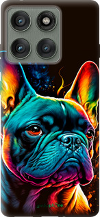 Силиконовый чехол Яркий бульдог для Motorola Edge 60 Pro 5G - 5547u-4020 изображение 