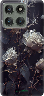 Силіконовий чехол Троянди 2 для Motorola Edge 60 Pro 5G - 5550u-4020 изображение 