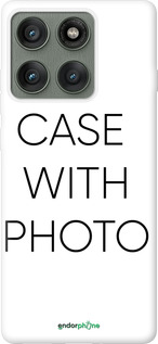 silicone case case 'Photo case' for Motorola Edge 60 Pro 5G image 1