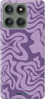 Силиконовый чехол Абстрактный узор v2 для Motorola Edge 60 Pro 5G - 5572u-4020 изображение 