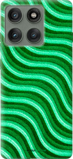 Силиконовый чехол Волнистые линии для Motorola Edge 60 Pro 5G - 5578u-4020 изображение 