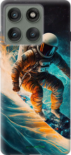 Силиконовый чехол Сноубордист для Motorola Edge 60 Pro 5G - 5604u-4020 изображение 