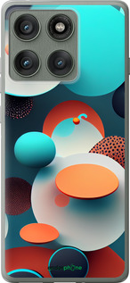 Силиконовый чехол Горошек абстракция для Motorola Edge 60 Pro 5G - 5608u-4020 изображение 