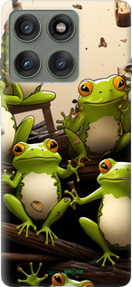 Силиконовый чехол Жабки для Motorola Edge 60 Pro 5G - 5656u-4020 изображение 