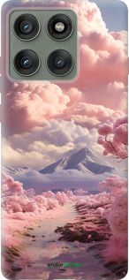 Силіконовий чехол Рожеві хмари для Motorola Edge 60 Pro 5G - 5660u-4020 изображение 