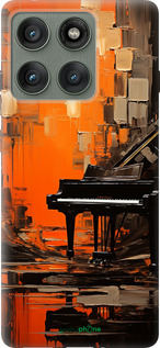 Силиконовый чехол Чехол для телефона Оранжевый Рояль для Motorola Edge 60 Pro 5G - 5937u-4020 изображение 