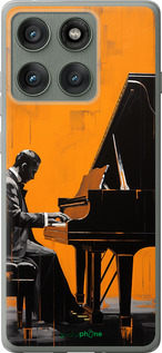 Силиконовый чехол Чехол для телефона Мужчина за Роялем для Motorola Edge 60 Pro 5G - 5938u-4020 изображение 