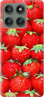 Силиконовый чехол Клубника для Motorola Edge 60 Pro 5G - 6020u-4020 изображение 