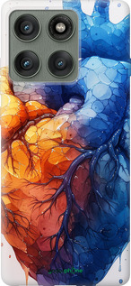 Силіконовий чехол Арт-серце для Motorola Edge 60 Pro 5G - 6034u-4020 изображение 