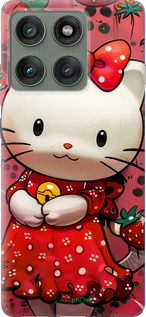 Силиконовый чехол hello kitty1 для Motorola Edge 60 Pro 5G - 6036u-4020 изображение 