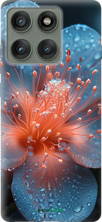 Силиконовый чехол Роса на цветке для Motorola Edge 60 Pro 5G - 6039u-4020 изображение 