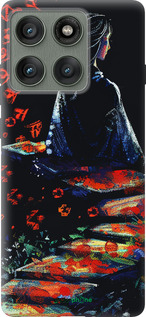 Силиконовый чехол Мечтательная девушка для Motorola Edge 60 Pro 5G - 6042u-4020 изображение 