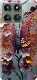 Силиконовый чехол Fairy Butterfly для Motorola Edge 60 Pro 5G - 6048u-4020 изображение 