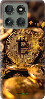 Силіконовий чехол Золота лихоманка біткойна для Motorola Edge 60 Pro 5G - 6089u-4020 изображение 
