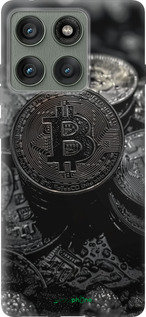 Силиконовый чехол Black Bitcoin для Motorola Edge 60 Pro 5G - 6090u-4020 изображение 