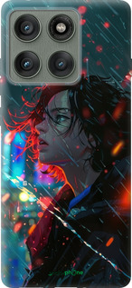 Силиконовый чехол Ночные огни для Motorola Edge 60 Pro 5G - 6096u-4020 изображение 