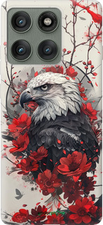 Силиконовый чехол Рубиновый орел для Motorola Edge 60 Pro 5G - 6103u-4020 изображение 