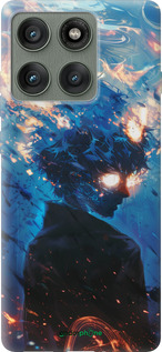 Силиконовый чехол Сатору Годжо для Motorola Edge 60 Pro 5G - 6129u-4020 изображение 