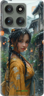 Силиконовый чехол Anime-girl для Motorola Edge 60 Pro 5G - 6133u-4020 изображение 