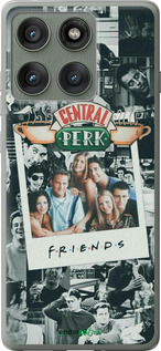 Силиконовый чехол Друзья для Motorola Edge 60 Pro 5G - 6276u-4020 изображение 