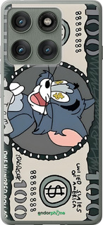 Силиконовый чехол Том и джерри для Motorola Edge 60 Pro 5G - 6291u-4020 изображение 