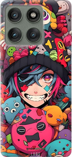 Силиконовый чехол Аниме парень для Motorola Edge 60 Pro 5G - 6317u-4020 изображение 